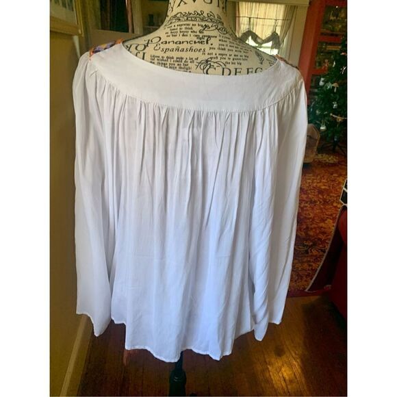 Rocks & Indigo Square Neck Blouse NWT - Picture 2 of 9